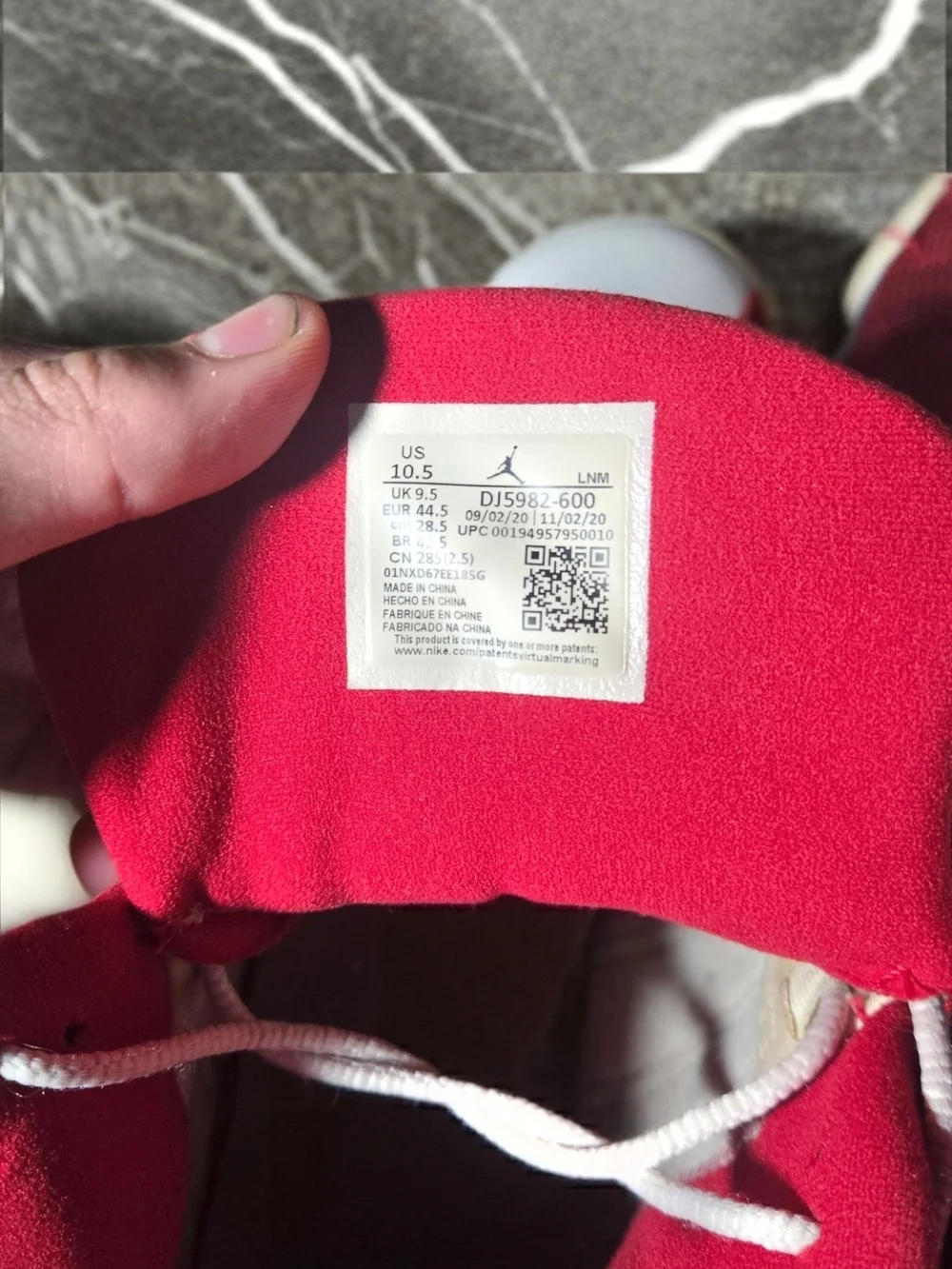 Air Jordan 13 Retro Red and White Sneakers